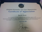 Certificate of appreciation_HQ building monitor program